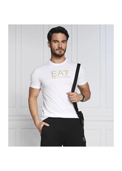 EA7 T-shirt | Regular Fit ze sklepu Gomez Fashion Store w kategorii T-shirty męskie - zdjęcie 184358652