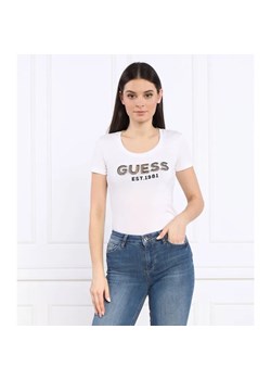 GUESS T-shirt | Regular Fit ze sklepu Gomez Fashion Store w kategorii Bluzki damskie - zdjęcie 184358684