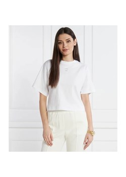 Liviana Conti T-shirt | Cropped Fit ze sklepu Gomez Fashion Store w kategorii Bluzki damskie - zdjęcie 184358743