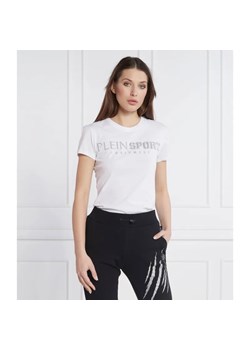 Plein Sport T-shirt | Slim Fit ze sklepu Gomez Fashion Store w kategorii Bluzki damskie - zdjęcie 184358752