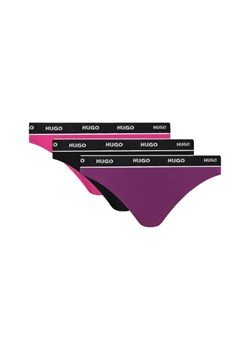 Hugo Bodywear Stringi 3-pack ze sklepu Gomez Fashion Store w kategorii Majtki damskie - zdjęcie 184503040