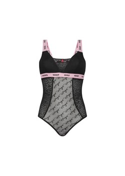 Hugo Bodywear Koronkowe body | Slim Fit ze sklepu Gomez Fashion Store w kategorii Body damskie - zdjęcie 184503110