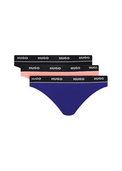 Hugo Bodywear Stringi 3-pack ze sklepu Gomez Fashion Store w kategorii Majtki damskie - zdjęcie 184503354