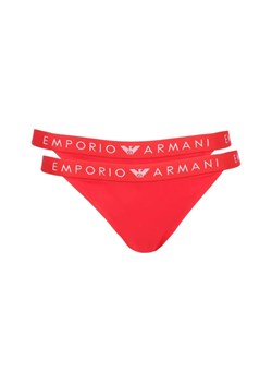 Emporio Armani Stringi 2-pack ze sklepu Gomez Fashion Store w kategorii Majtki damskie - zdjęcie 184503654