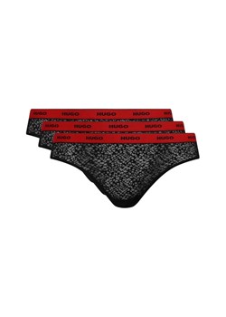 Hugo Bodywear Koronkowe figi 3-pack ze sklepu Gomez Fashion Store w kategorii Majtki damskie - zdjęcie 184503691