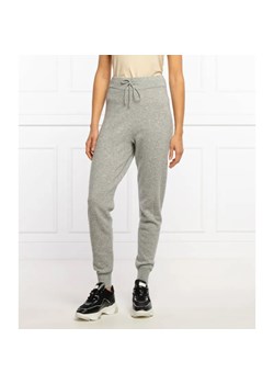 DKNY Wełniane spodnie jogger | Slim Fit | z dodatkiem kaszmiru ze sklepu Gomez Fashion Store w kategorii Spodnie damskie - zdjęcie 184504212