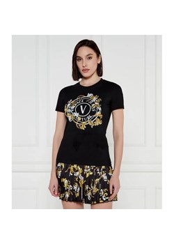 Versace Jeans Couture T-shirt | Regular Fit ze sklepu Gomez Fashion Store w kategorii Bluzki damskie - zdjęcie 184504532