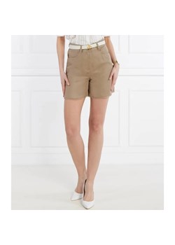 Marella SPORT Szorty EGADI | Straight fit | z dodatkiem lnu ze sklepu Gomez Fashion Store w kategorii Szorty - zdjęcie 184504534