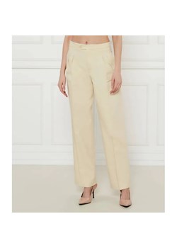 TWINSET Spodnie | Loose fit | z dodatkiem lnu ze sklepu Gomez Fashion Store w kategorii Spodnie damskie - zdjęcie 184504620