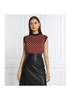 Marella Kamizelka CHEQUE | Regular Fit | z dodatkiem wełny ze sklepu Gomez Fashion Store w kategorii Kamizelki damskie - zdjęcie 184504703
