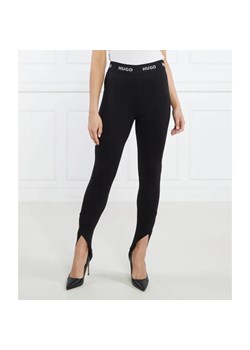 HUGO Legginsy Halone | Slim Fit ze sklepu Gomez Fashion Store w kategorii Spodnie damskie - zdjęcie 184504851