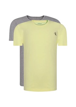 Calvin Klein Jeans T-shirt 2-pack | Regular Fit ze sklepu Gomez Fashion Store w kategorii T-shirty chłopięce - zdjęcie 184505074