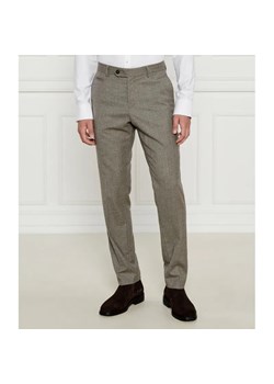 BOSS BLACK Wełniane spodnie H-Genius | Slim Fit ze sklepu Gomez Fashion Store w kategorii Spodnie męskie - zdjęcie 184505150
