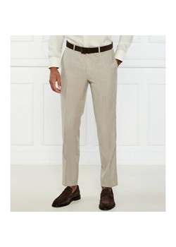 Oscar Jacobson Wełniane spodnie chino Dandy | Slim Fit ze sklepu Gomez Fashion Store w kategorii Spodnie męskie - zdjęcie 184505151