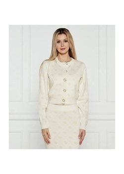 GUESS Kardigan SARAH | Regular Fit | z dodatkiem wełny ze sklepu Gomez Fashion Store w kategorii Swetry damskie - zdjęcie 184505153