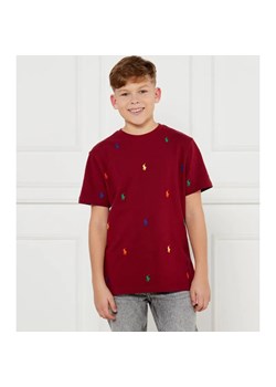 POLO RALPH LAUREN T-shirt | Regular Fit ze sklepu Gomez Fashion Store w kategorii T-shirty chłopięce - zdjęcie 184505261