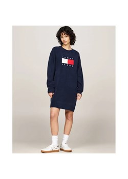 Tommy Jeans Sukienka | z dodatkiem wełny - id: TM245W000089219 - marki Tommy Jeans - 184505291 Tommy Jeans Sukienka | z dodatkiem wełny ze sklepu Gomez Fashion Store w kategorii Sukienki - zdjęcie 184505291