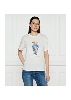 POLO RALPH LAUREN T-shirt | Regular Fit ze sklepu Gomez Fashion Store w kategorii Bluzki damskie - zdjęcie 184505334