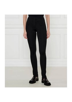Patrizia Pepe Spodnie | Slim Fit | high waist ze sklepu Gomez Fashion Store w kategorii Spodnie damskie - zdjęcie 184505422