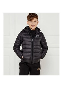 EA7 Puchowa kurtka | Regular Fit ze sklepu Gomez Fashion Store w kategorii Kurtki chłopięce - zdjęcie 184505614