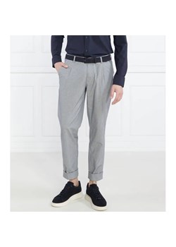BOSS BLACK Spodnie Kaito1-PL | z dodatkiem lnu ze sklepu Gomez Fashion Store w kategorii Spodnie męskie - zdjęcie 184505802