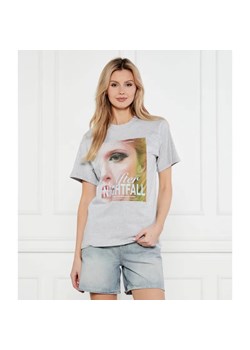 HUGO T-shirt Vintage Tee_14 | Relaxed fit ze sklepu Gomez Fashion Store w kategorii Bluzki damskie - zdjęcie 184505982