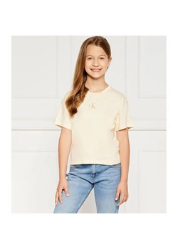Calvin Klein Jeans T-shirt | Relaxed fit ze sklepu Gomez Fashion Store w kategorii Bluzki dziewczęce - zdjęcie 184506020