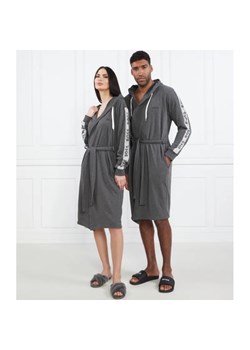 BOSS BLACK Szlafrok BOSS-SEN Charcoa | Relaxed fit ze sklepu Gomez Fashion Store w kategorii Szlafroki męskie - zdjęcie 184506163