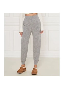 Pinko Wełniane spodnie dzianinowe AUSTRALIAN | Regular Fit | z dodatkiem kaszmiru ze sklepu Gomez Fashion Store w kategorii Spodnie damskie - zdjęcie 184506213