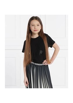 Patrizia Pepe T-shirt MAGLIA | Regular Fit ze sklepu Gomez Fashion Store w kategorii Bluzki dziewczęce - zdjęcie 184506344