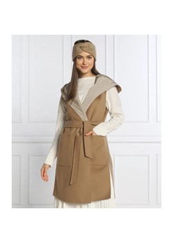 Weekend MaxMara Dwustronna kamizelka ORNATI | Regular Fit | z dodatkiem wełny ze sklepu Gomez Fashion Store w kategorii Kamizelki damskie - zdjęcie 184506514