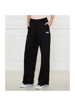Hugo Blue Spodnie dresowe Straight Jogger_B | Relaxed fit ze sklepu Gomez Fashion Store w kategorii Spodnie damskie - zdjęcie 184506613