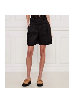 HUGO Lniane szorty Holini | Relaxed fit ze sklepu Gomez Fashion Store w kategorii Szorty - zdjęcie 184506770