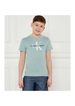 Calvin Klein Jeans T-shirt | Regular Fit ze sklepu Gomez Fashion Store w kategorii T-shirty chłopięce - zdjęcie 184507222