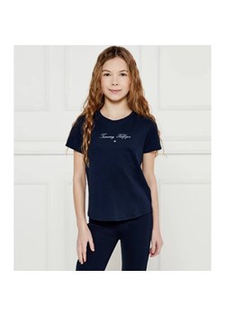 Tommy Hilfiger T-shirt | Slim Fit ze sklepu Gomez Fashion Store w kategorii Bluzki dziewczęce - zdjęcie 184507294