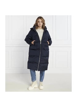 Tommy Hilfiger Puchowy płaszcz SATEEN HOODED MAXI ze sklepu Gomez Fashion Store w kategorii Płaszcze damskie - zdjęcie 184507330