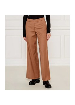 Pinko Wełniane spodnie BENEDETTI | flare fit ze sklepu Gomez Fashion Store w kategorii Spodnie damskie - zdjęcie 184508020
