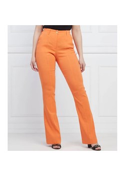 Pinko Lniane spodnie POLICORO | flare fit ze sklepu Gomez Fashion Store w kategorii Spodnie damskie - zdjęcie 184508021