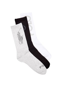 POLO RALPH LAUREN Skarpety 3-pack TONAL POLO-CREW ze sklepu Gomez Fashion Store w kategorii Skarpetki damskie - zdjęcie 184508064