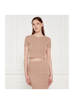 GUESS T-shirt PRISCA | Cropped Fit ze sklepu Gomez Fashion Store w kategorii Bluzki damskie - zdjęcie 184508313