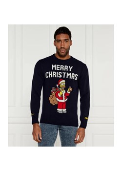 ST.Barth Sweter Heron ST. BARTH X THE SIMPSONS | Regular Fit | z dodatkiem wełny i kaszmiru ze sklepu Gomez Fashion Store w kategorii Swetry męskie - zdjęcie 184508443