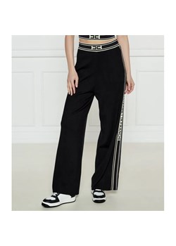 Elisabetta Franchi Spodnie dzianinowe | flare fit ze sklepu Gomez Fashion Store w kategorii Spodnie damskie - zdjęcie 184508453