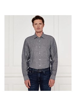 BOSS BLACK Lniana koszula C-HAL-kent-C3-223 | Casual fit ze sklepu Gomez Fashion Store w kategorii Koszule męskie - zdjęcie 184508592