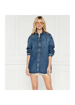 Samsøe Samsøe Jeansowa koszula SALEA | Oversize fit ze sklepu Gomez Fashion Store w kategorii Koszule damskie - zdjęcie 184509014