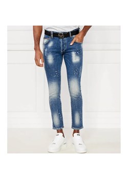 Philipp Plein Jeansy Lion Circus | Skinny fit ze sklepu Gomez Fashion Store w kategorii Jeansy męskie - zdjęcie 184509044