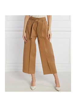 BOSS BLACK Spodnie z paskiem Tenoy | Relaxed fit ze sklepu Gomez Fashion Store w kategorii Spodnie damskie - zdjęcie 184509263