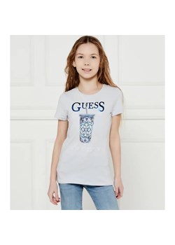 Guess T-shirt | Regular Fit ze sklepu Gomez Fashion Store w kategorii Bluzki dziewczęce - zdjęcie 184509372