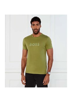 BOSS BLACK T-shirt RN | Regular Fit ze sklepu Gomez Fashion Store w kategorii T-shirty męskie - zdjęcie 184509424