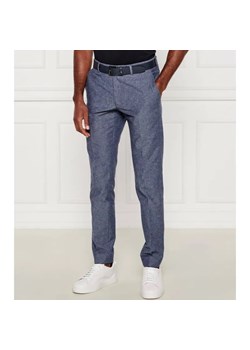 Karl Lagerfeld Spodnie chino | Regular Fit | z dodatkiem lnu ze sklepu Gomez Fashion Store w kategorii Spodnie męskie - zdjęcie 184509502
