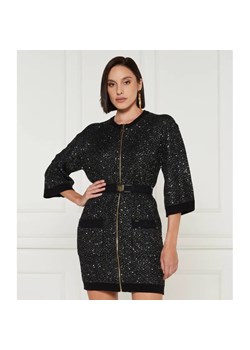 Elisabetta Franchi Sukienka z paskiem | z dodatkiem wełny ze sklepu Gomez Fashion Store w kategorii Sukienki - zdjęcie 184509543
